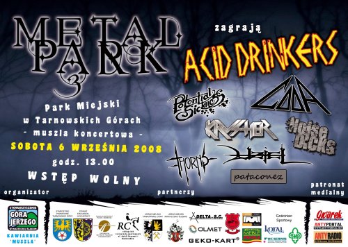 Metal Park 3 - support Acid Drinkers